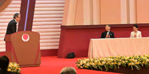 2024年日本国際賞授賞式　松下特別顧問・津賀会長が出席